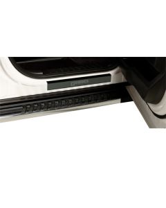 Putco 15-20 Ford F-150 - SuperCrew w/ F-150 Etchinng (4pcs) Black Platinum Door Sills - 95150BPFD