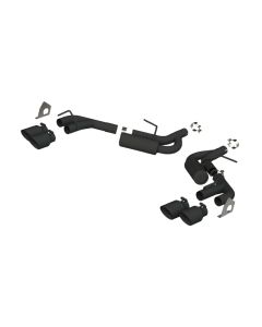 MBRP Black Coated 2.5" Dual Axle Back NPP w/ Quad 4" Dual Wall Tips Camaro V6 3.6L 2016-2020- MBRP-S - S7039BLK
