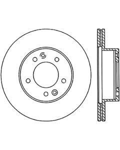 StopTech Sport Drilled/Slotted Brake Rotor Front Right Mazda RX-7 Front Right 1986-1991 1.3L 2-Cyl-