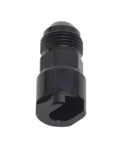 Russell Performance -8AN Male to 3/8in SAE Quick-Disconnect Female (Black Single) - 644133