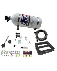 Nitrous Express Dominator Hitman Plus Nitrous Kit (50-200HP) w/10lb Bottle - 40071-10