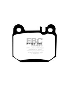 EBC 00-01 Mercedes-Benz M-Class (ML) ML430 4.3 Greenstuff Rear Brake Pads - DP61395