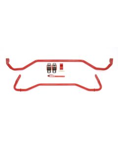 BMR 08-09 Pontiac G8 Front & Rear Sway Bar Kit w/ Bushings - Red - SB029R