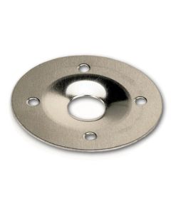 Moroso Quick Fastener Reinforcing Plate - 1.75in OD x .43in ID x .032in Tall - Aluminum - 10 Pack - 71495