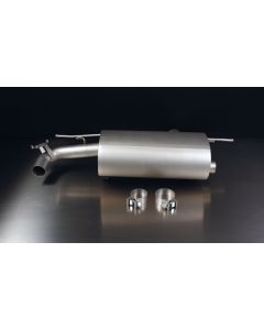 Remus 2012 BMW 3 Series F30 Sedan / F31 Touring 2.0L Axle Back Exhaust (Tail Pipes Req) - 086012 0500