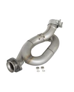 aFe POWER Twisted Steel Loop Relocation Pipe 12-18 Jeep Wrangler (JK) V6 3.6L - 48-48021