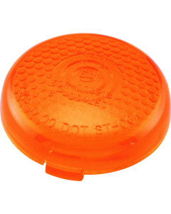 Bikers Choice Replacement Honycomb Amber Lens For LED Bullet Turn Signal - 489866