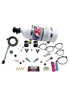 Nitrous Express Ford EFI Dual Nozzle Nitrous Kit (100-300HP) w/10lb Bottle - 20115-10