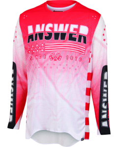 Answer A22.5 Elite Rev Jersey White/Red Youth - Small - 447221