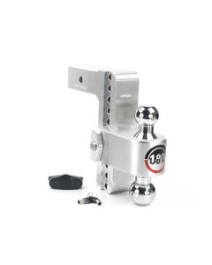 Weigh Safe 180 Hitch 8in Drop Hitch & 2.5in Shank (10K/18.5K GTWR) - Aluminum - CTB8-2.5