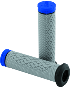 ProTaper Tri Density Full Diamond ATV Grips - Blue - 024879