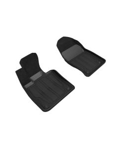 3D MAXpider 19-21 Volvo S60/V60 20-21 V60 Cross Country Elegant Hybrid 1st Row Floormat - Black - SLVV03514709
