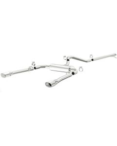 MagnaFlow 13 Dodge Dart L4 1.4L T/C Dual Split Rear Exit Stainless Cat Back Perf Exhaust - 15181
