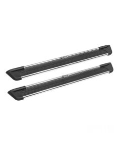 Westin Sure-Grip Aluminum Running Boards 85 in - Brushed Aluminum - 27-6150