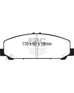 EBC 06-07 Infiniti QX56 5.6 (Akebono) Ultimax2 Front Brake Pads - UD1286