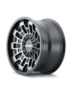 Mayhem 8113 Cortex 17x9 / 5x127 BP / -12mm Offset / 87.1mm Hub Matte Black w/ Dark Tint Wheel - 8113-7952TM