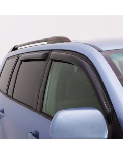 AVS 20-23 Kia Soul Ventvisor Outside Mount Front & Rear Window Deflectors 4pc - Smoke - 94737