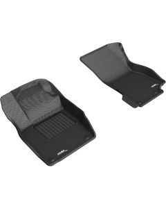 3D MAXpider 2019-2020 Audi A8L Kagu 1st Row Floormat - Black - L1AD05011509