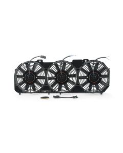 Mishimoto 89-01 Jeep Cherokee XJ 4.0L Performance Aluminum Fan Shroud w/o Controller - Black - MMFS-XJ-89BK