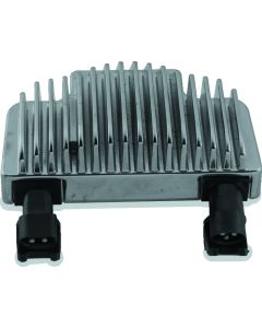 Twin Power 08-17 FXD Chrome Voltage Regulator Replaces H-D 7455-04 74361-08 40 Amp - 498262