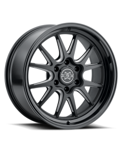 Method Raised MR802 20x9 / 8x170 BP / 0mm Offset / 125mm Bore - Double Black Milled Wheel - MR80229087500