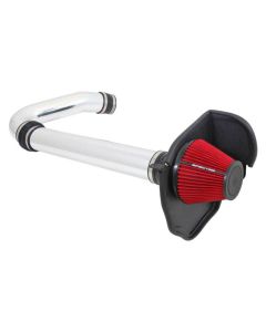 Spectre 11-17 Challenger/Charger 3.6L Air Intake Kit - Polished w/Red Filter - 9028