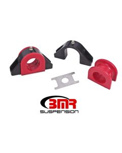 BMR Universal 1.5in Billet Aluminum Sway Bar Mount Mount (Polyurethane) - Black - SMK011