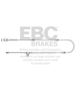 EBC 2010-2014 BMW X5 3.0L Turbo Front Wear Leads - EFA139