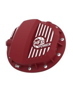 aFe Pro Series GMCH 9.5 Rear Diff Cover Red w/ Machined Fins 19-20 GM Silverado/Sierra 1500 - 46-71140R