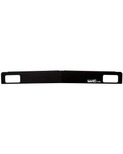 Wehrli 15-19 Chevrolet 2500/3500 Front Bumper Valance Filler Panel Kit w/Tow Hooks - Texture Black - WCF100427-FTB