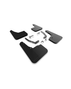 Rally Armor 2025 Subaru Forester Black UR Mud Flap w/Metallic Black Logo - MF132-UR-BLK-MBK