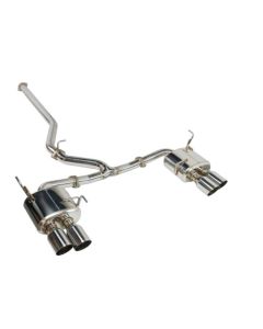 Remark 22+ Subaru WRX (VB) Sports Touring Spec - 4in. SS Quad Tips (Non-Resonated) - RK-C4076S-02