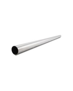 Vibrant 3.50in OD 304 Stainless Steel Brushed Straight Tubing - 13394