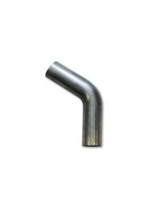 Vibrant 3.5in O.D. T304 SS 60 deg Mandrel Bend 6in x 6in leg lengths (5.5in Centerline Radius) - 13073