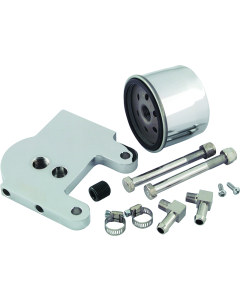 Bikers Choice 76-99 4 Speed Big Twin & Softail Oil Filter & Voltage Regulator Mounting Kit - 490004