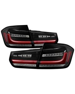 Spyder BMW 3 Series F30 2012-2018 Full LED Tail Lights (ALT-YD-BMWF3012-SEQ-BK) -  Black - 5088307