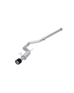 MBRP 3" Catback Single Rear Exit w/ Carbon Fiber Tip Subaru WRX 2022 - S48093CF