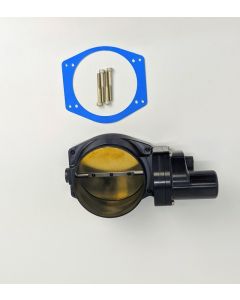 Granatelli 08-23 GM LS3/LSA/LSX Drive-By-Wire 112mm Throttle Body- Black - GMTBLS112B