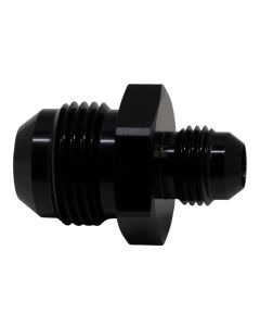 DeatschWerks 10AN Male Flare to 6AN Male Flare Reducer Straight - Anodized Matte Black - 6-02-0205-B
