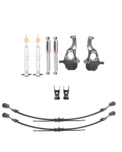 Belltech LOWERING KIT 2019+ GM Silverado/Sierra 1500 2WD/4WD -2-4in F / -4in R w/ Street Perf Shocks - 350345SP