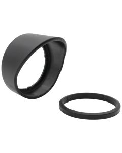 AutoMeter Gauge Visor 2-1/16in - Black - 5324