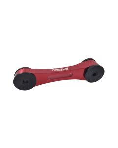 Torque Solution Billet Aluminum Pitch Stop Tranny Mount: Subaru - Red - TS-SU-011R