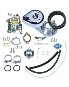 S&S Cycle 66-78 BT Models Super E Carburetor Kit - Standard Tanks - 11-0402