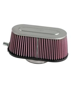 K&N Marine 3.75in Flange ID x 3.75in Top OD/4.5in Base OD x 4in H Round Tapered Flame Arrestor - 59-5006