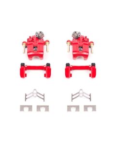 Power Stop 92-01 Honda Prelude Rear Red Calipers w/Brackets - Pair - S1612