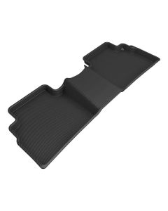 3D MAXider 23-24 Kia Sportage Gas Kagu Black Floor Mat - Row 2 - L1KA07721509
