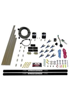 Nitrous Express 10 Cyl Piranha Nozzle Direct Port Nitrous Kit (250-500HP) w/o Bottle - 81000EFI-00