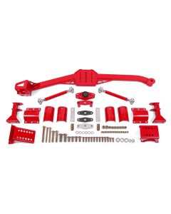 BMR 82-92 3rd Gen F-Body Body Mount Watts Link Rod Ends - Red - WL330R