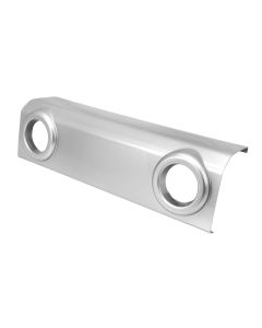 Omix Front Bumper Applique Silver 07-18 Jeep Wrangler - 12040.08