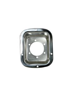 Rugged Ridge 76-95 Jeep CJ / Jeep Wrangler YJ Stainless Steel Fuel Filler Bezel - 11135.01